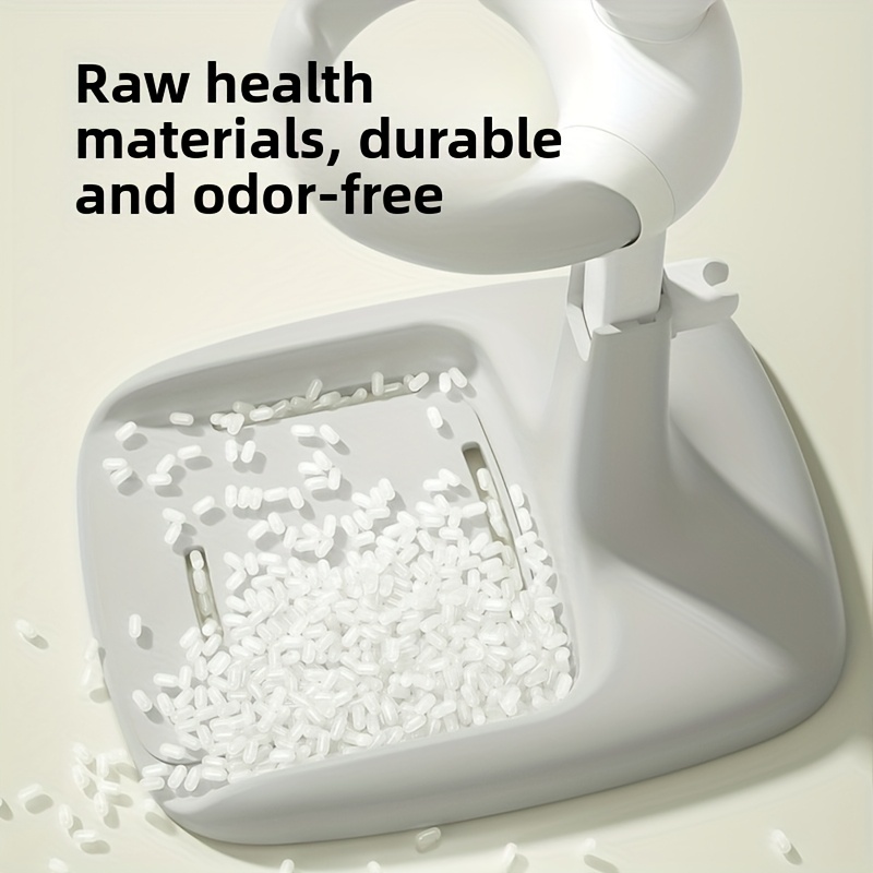 Adjustable and Foldable Bath Stand with Anti-Slip Base, Duck Design, PP Material for Ages 3 to 6 - Safety Bathtime Helper for