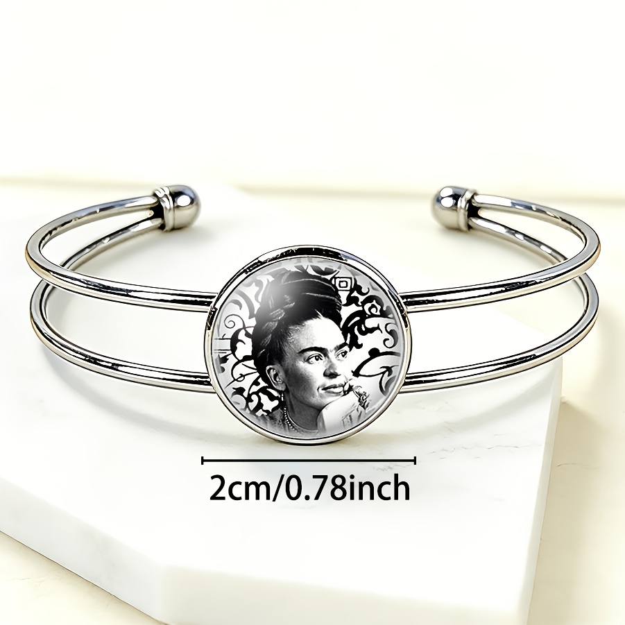Women's Adjustable Round Time Gem Inlaid Classic Bracelet