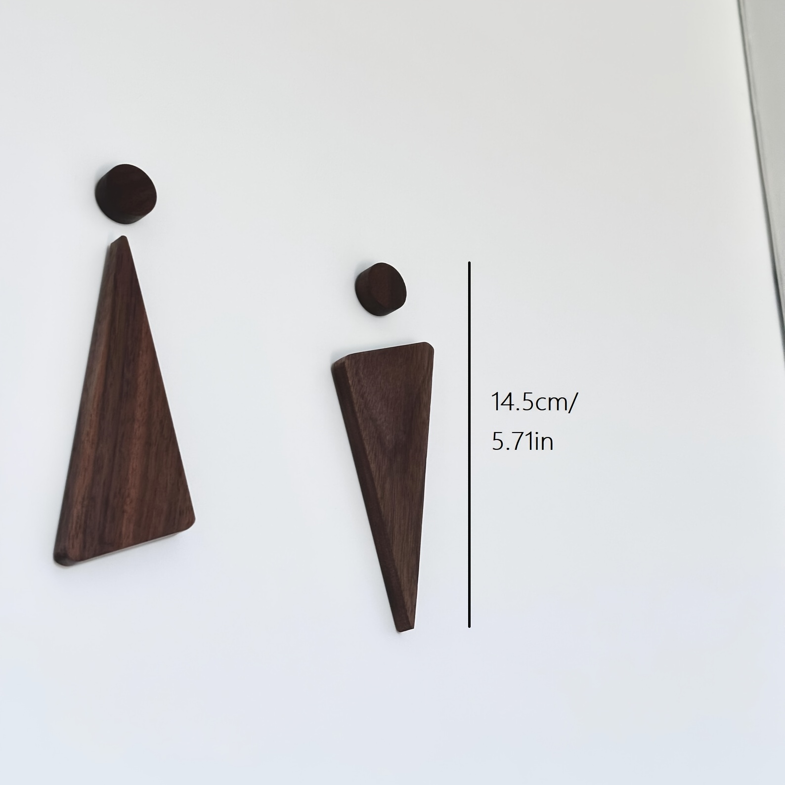 Image of Fashion Decoration Bathroom Door Toilet Door Washroom Door Sign For Men And Women, Suitable For Decoration Pieces, Relocation Decoration Gift