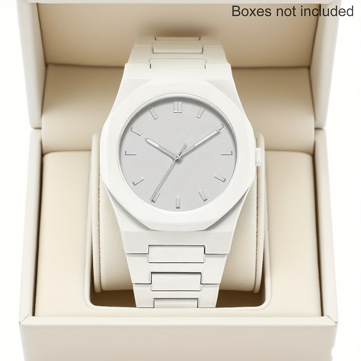 Minimalist Quartz Watch Black Unisex With Adjustable Strap_voghion.com