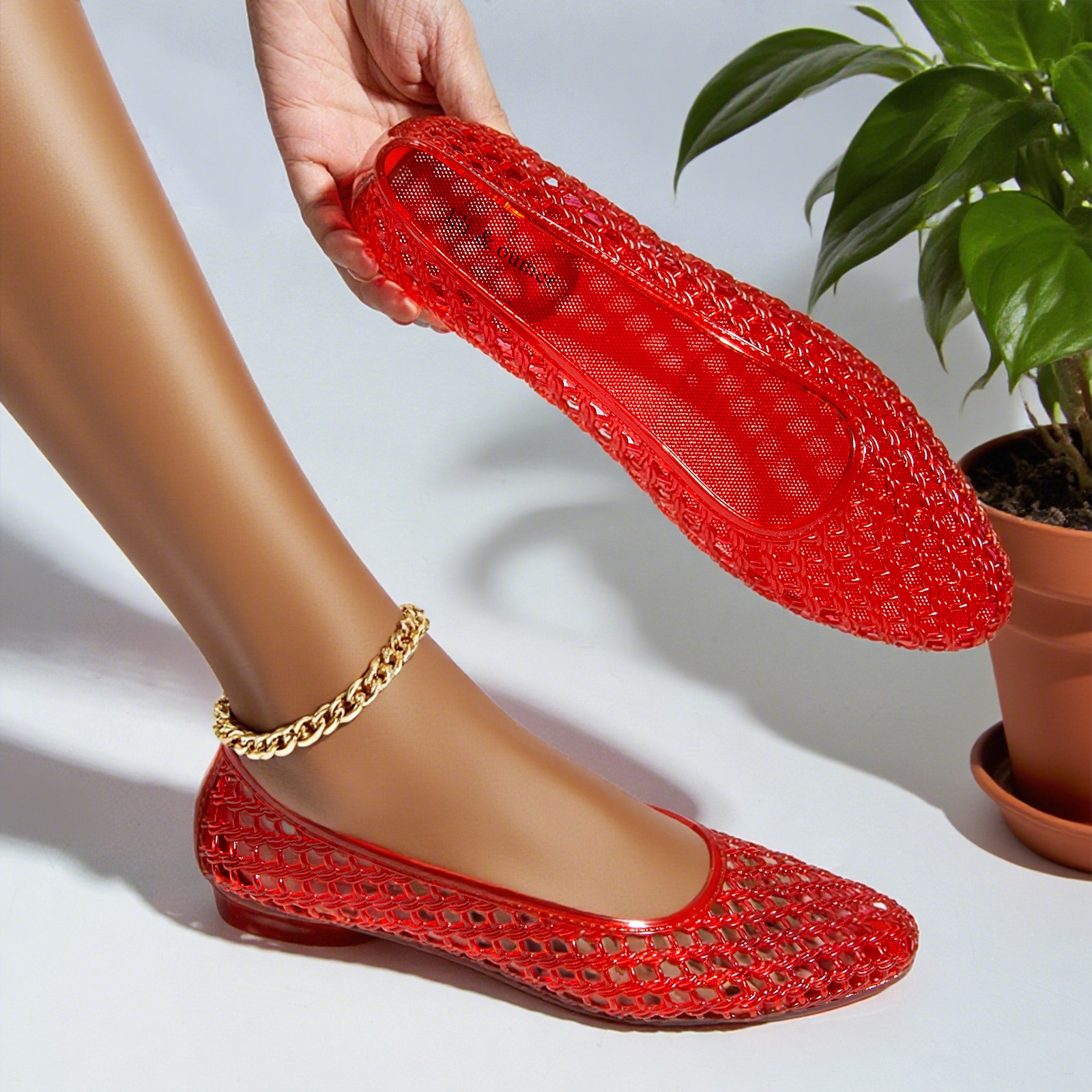 Gelatina Transparente Sandalias De Gelatina Chinelos SandÃ¡lias