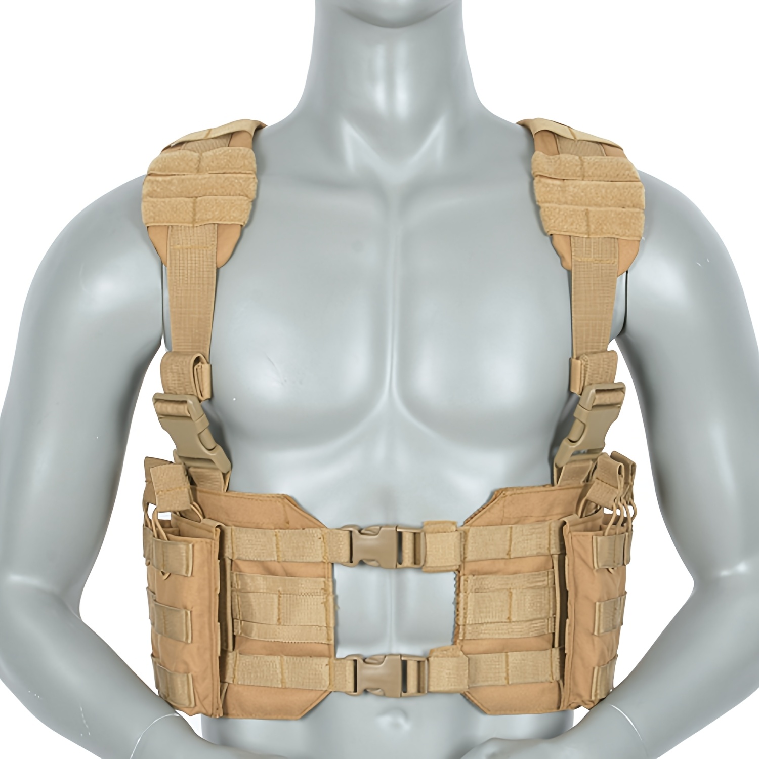 adjustable rapid molle nylon abrasion resistant vest utility