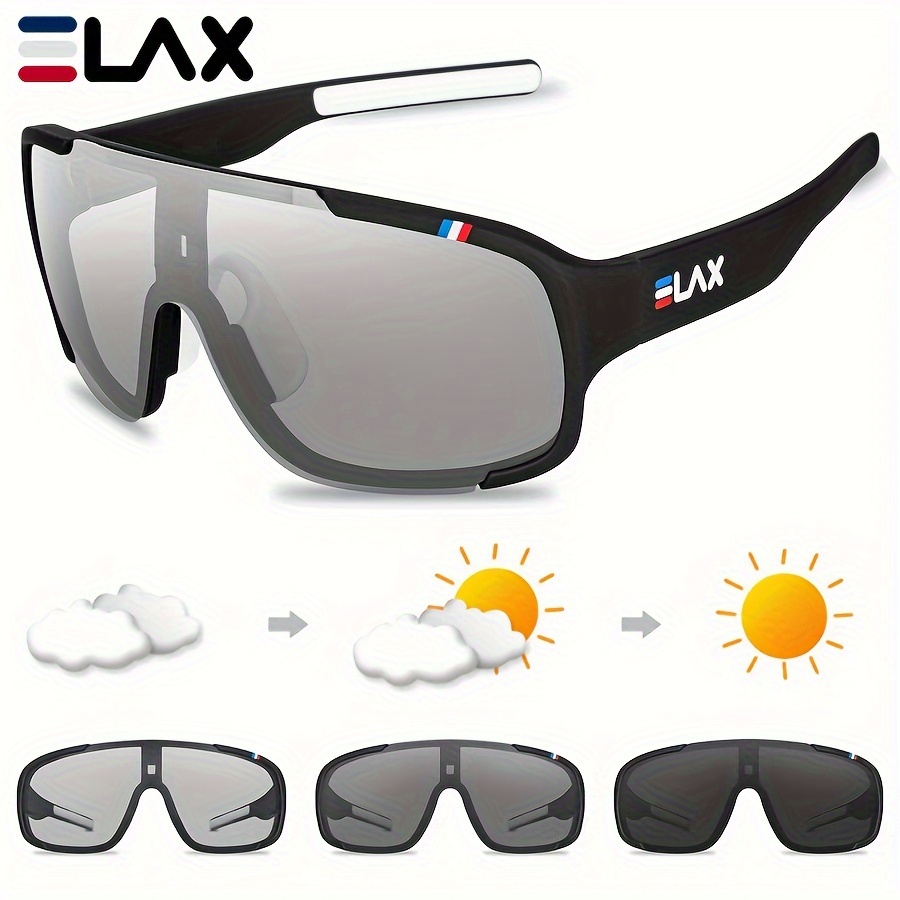

1pc Men's New Polarized And Photochromic Glasses, Outdoor Cycling Sports Running Driving Glasses