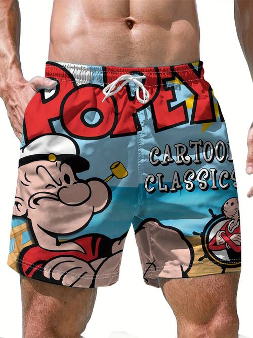 new shorts and cool printed beach casual pants for summer streets fashionable and comfortable for hawaii vacation in maldives