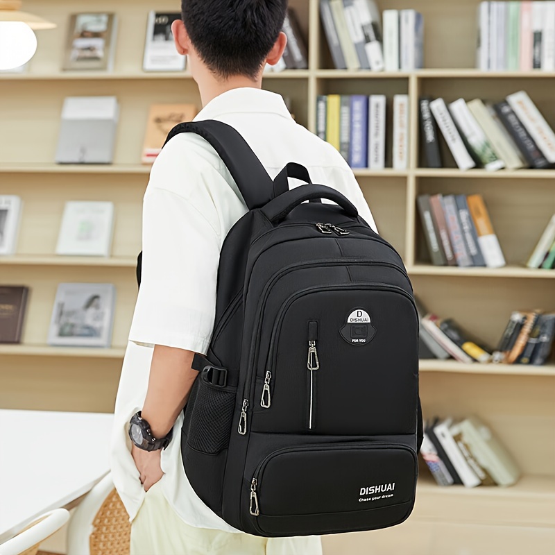 Extra large Capacity Nylon Backpack Teens Temu