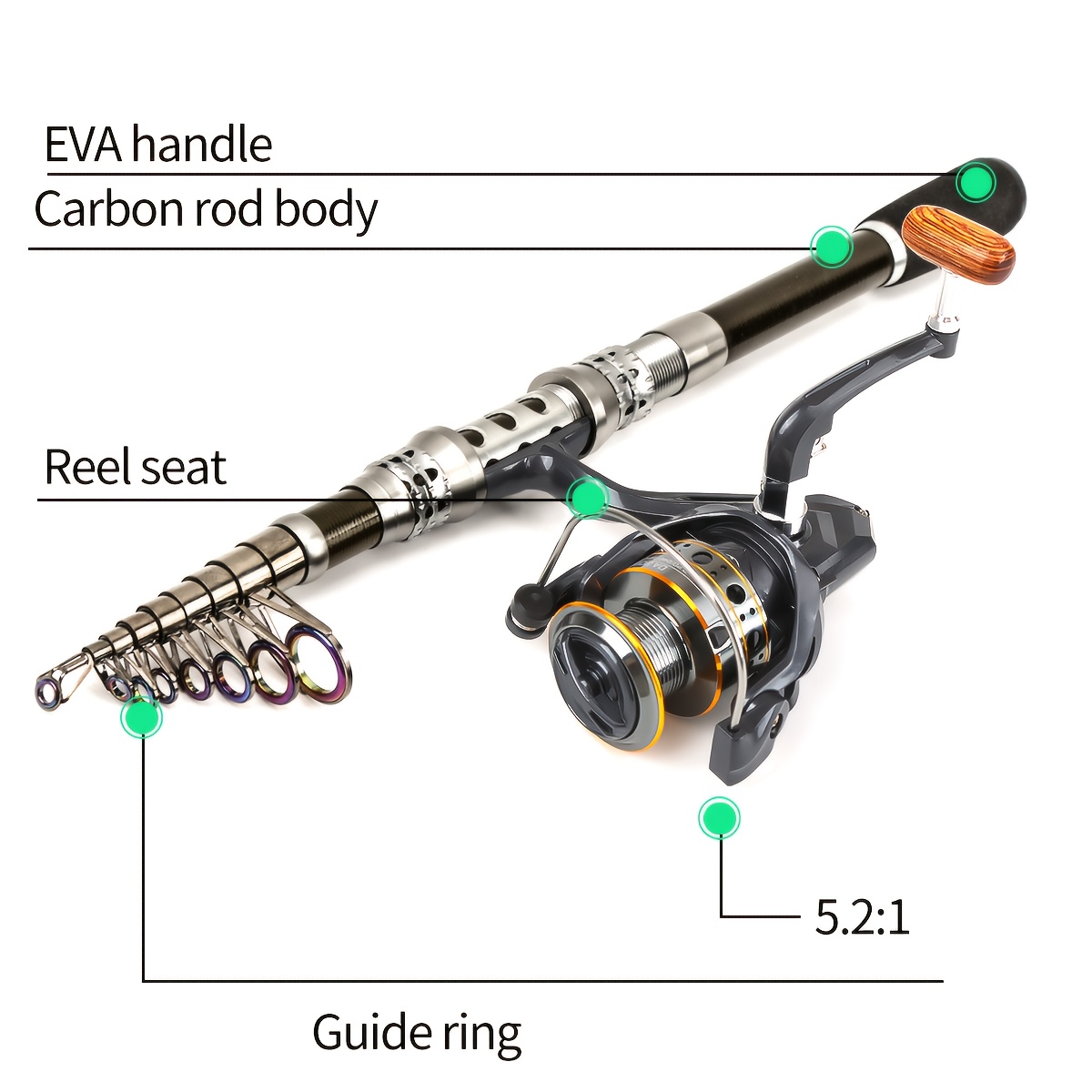 st croix bass x rods Casting – J&H Tackle Spinning Combo Best Spinning For the weekend warrior BJGBLD3/8-BLSPC Color | Blade:Ultimate Shiner / Gold