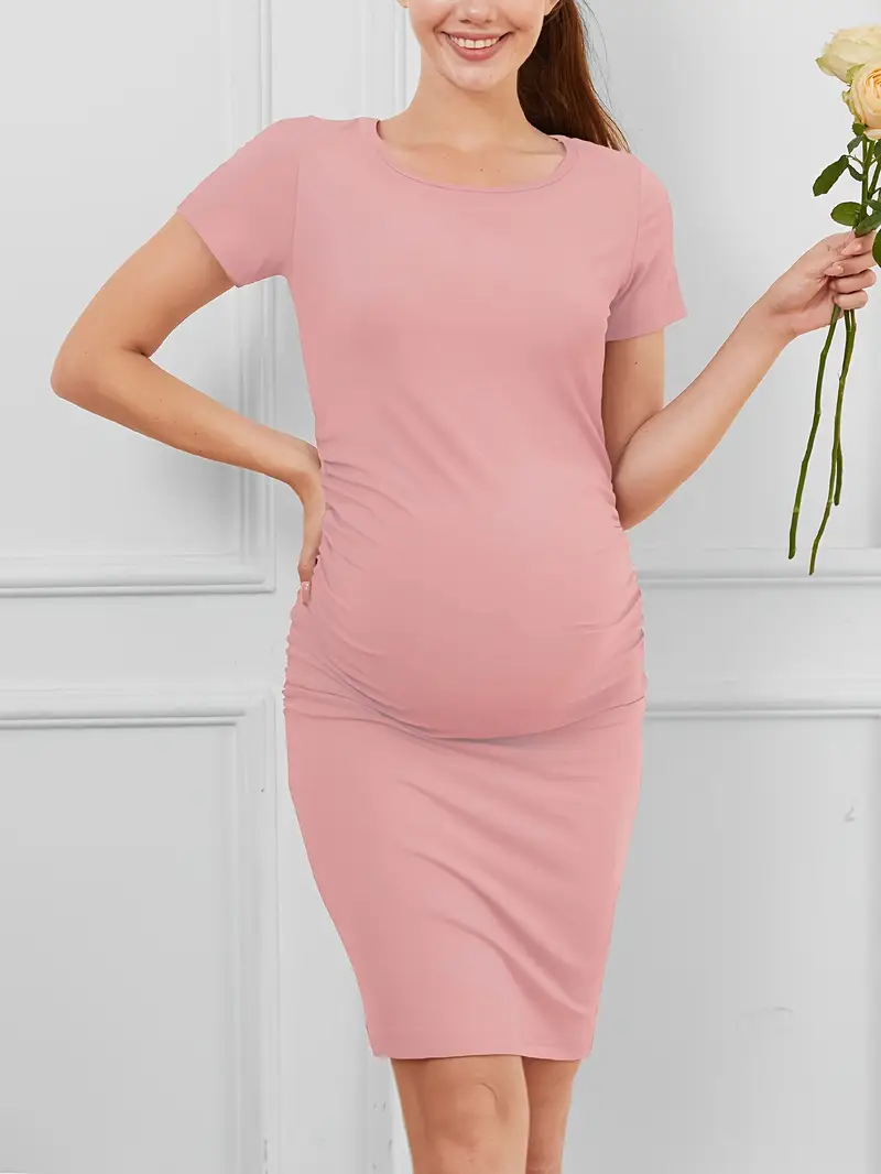 essential daily wear pregnant women fitted dress comfortable - Temu essential daily wear pregnant women fitted dress comfortable - Temu