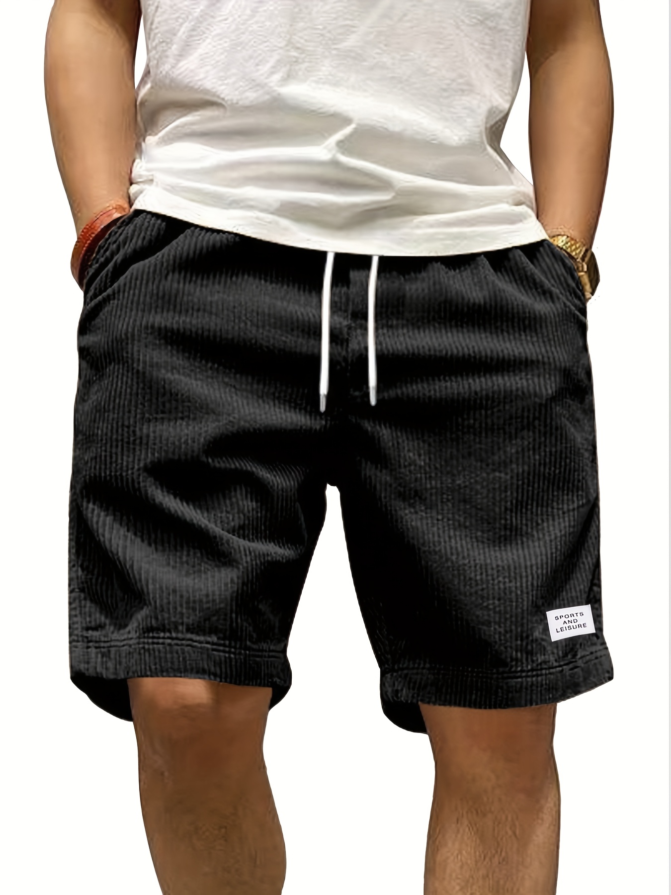 Men's Lightweight Summer Shorts - Non-Stretch Casual Athletic Pants for Running, Gym, Everyday - Easy-Care (Hand Wash/Dry Clean) - Ideal for Warm Weather - Minimalist Formal Casual Outfits, Workout Shorts