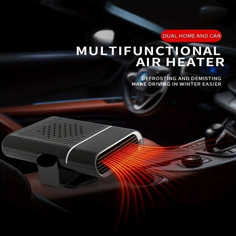 1pc, high power portable car heater,   fast heating and cooling, f fan + heater, plug-in car dehumidifier, car series fast  , direct plug-in operation, 360° adjustment, warm all winter, a must-have for cars, car heating solution, car Product details 4