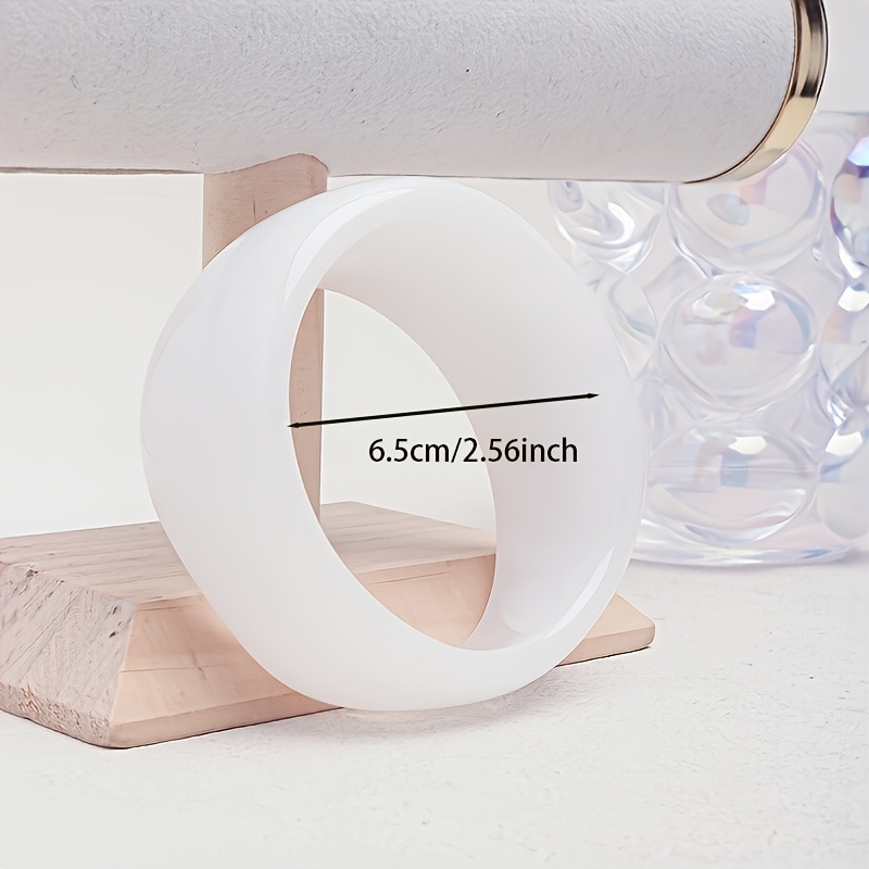 3pc Women's Elegant Retro Square Bangle Set, Casual Chic