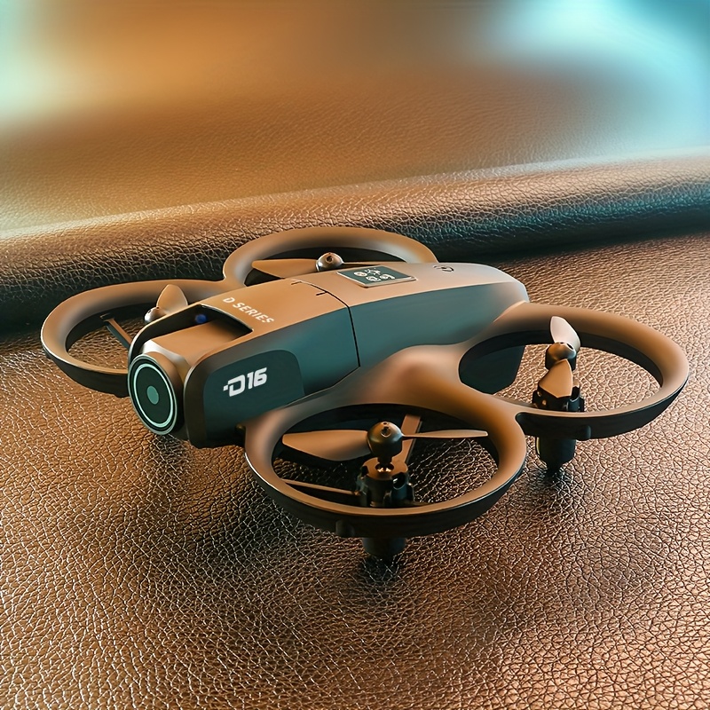 Dron D16 con cámara dual de flujo óptico, estabilización visual, control de altura, acrobacias de 360°, evitación de obstáculos, despegue y aterrizaje con un botón, regalo perfecto para diversión familiar - Imagen 4