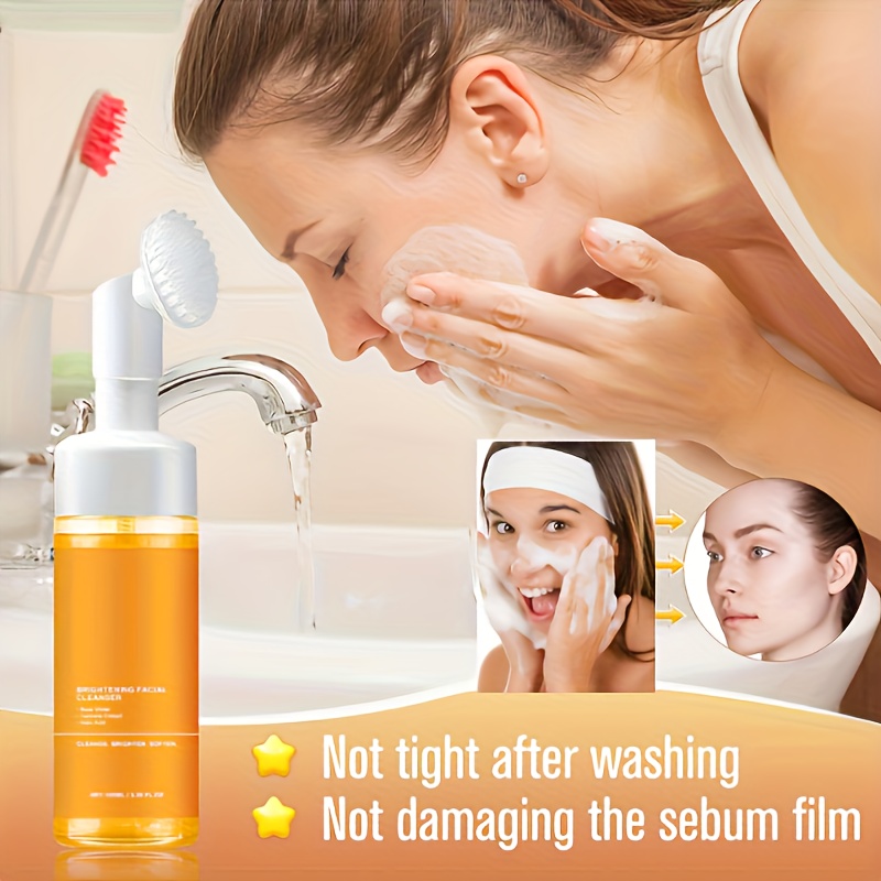 1pc/4pcs Turmeric Skincare Set - Firming Pore Cleanser/soap, Deeply Cleans Facial Pores, Moisturizes The Skin, Gently Balances Oil, Rich In Coconut Oil And Turmeric, The Best Christmas And New Year Gift - Essential for Travel.