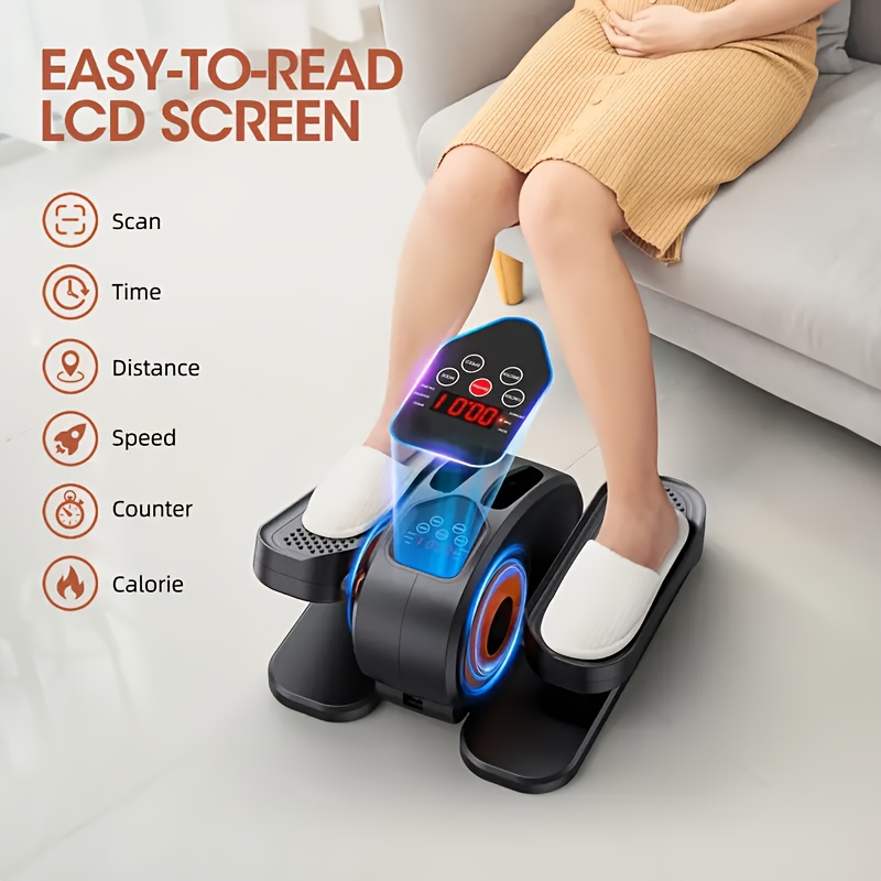 PROHIKER Under Desk Elliptical Machine, Elliptical Trainer With