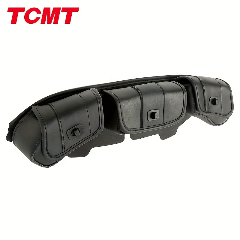 

Tcmt Windshield Saddle 3 Pouch Bag Fit For Harley Touring Electra Street Glide Flhx 1996-2013