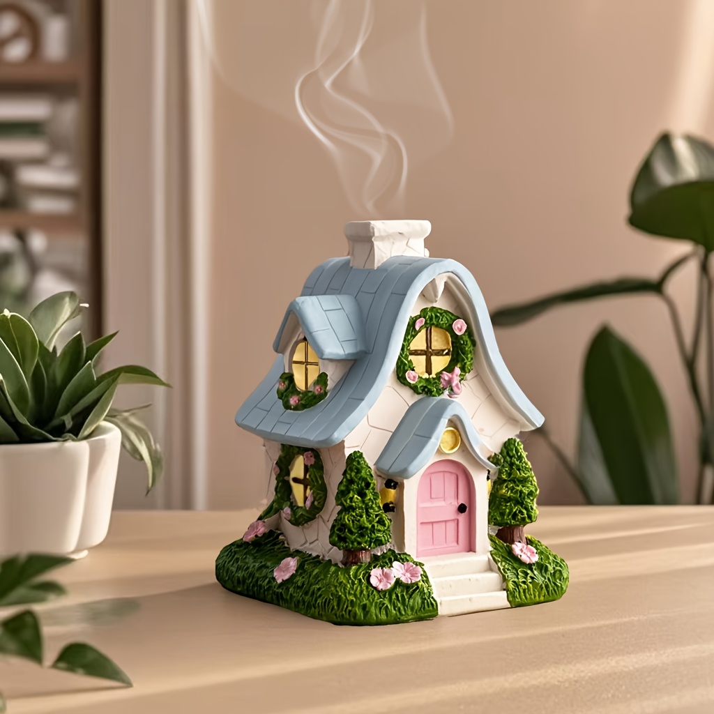 Image of 1pc Aromatherapy Stove Ornament With Tweezers Without Incense Grains, Suitable For Home Decoration · Bedroom · Living Room · Office, Paper Box Packaging