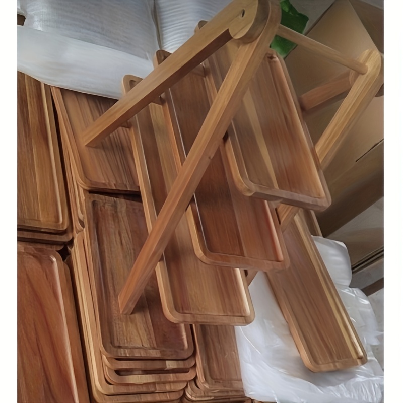 E-shop 3-stufiges -Serviertablett-Set – Kein benötigt, ideal für Zuhause, Hotel, Restaurant-Buffet-Präsentationen, Küchenorganizer mit verschiedenen