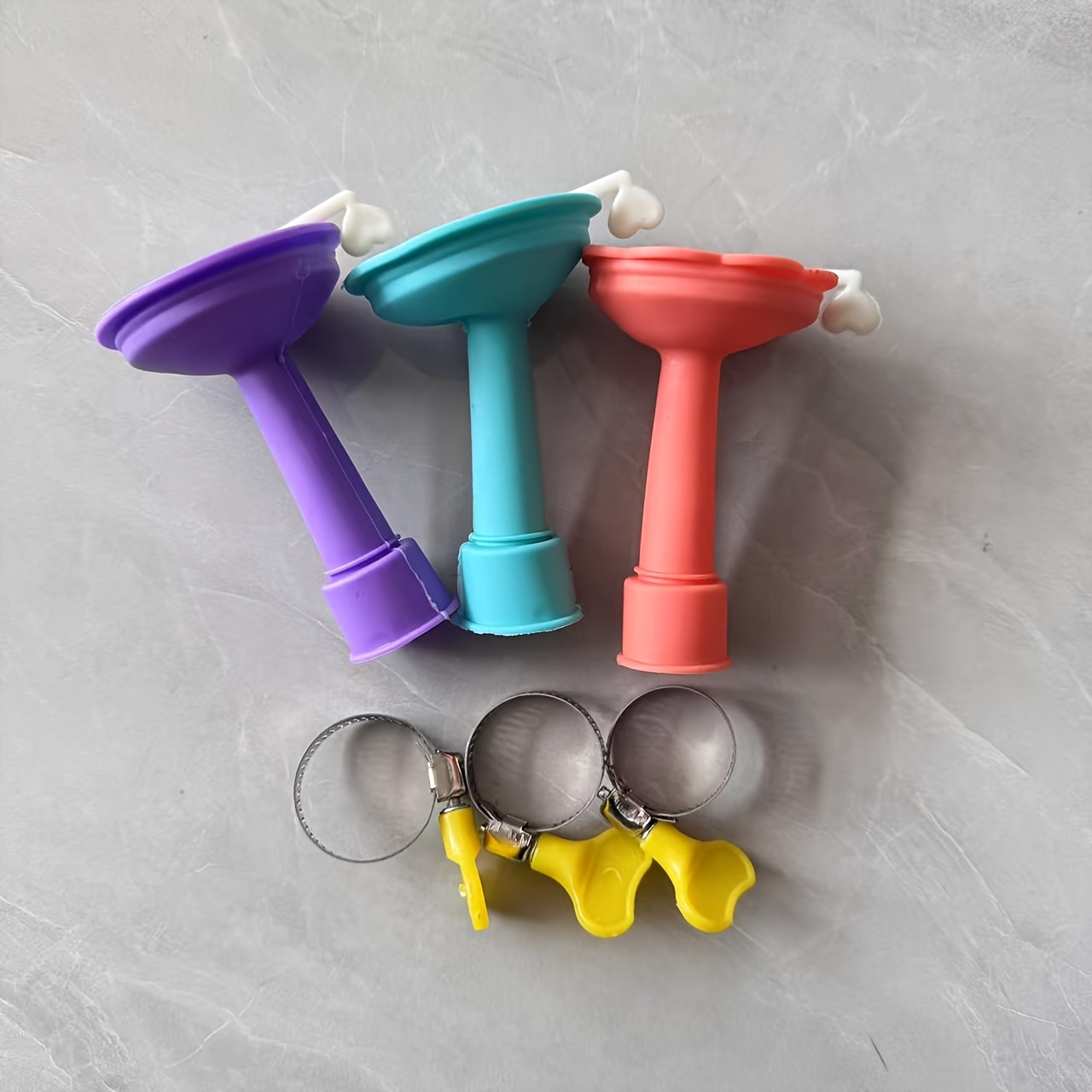 Image of Random Color, 3pcs Faucet Splash Guards, Water- Devices, Water- Valves, Household Water Pipes, Showers