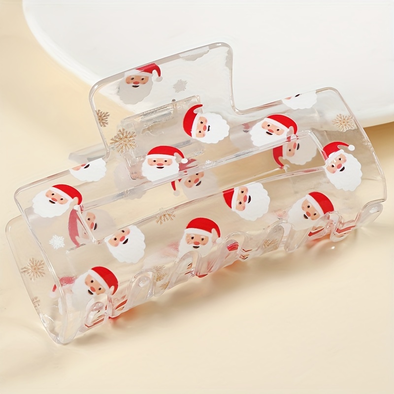 

1pc Claw Clip - , Christmas , For