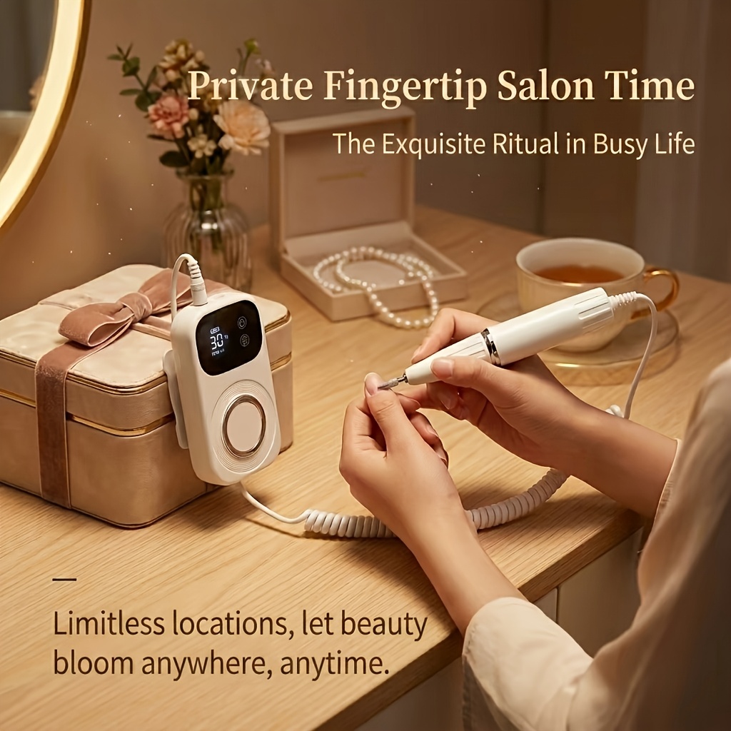 Portable Multi-Functional Nail Polish Machine with Curing Light