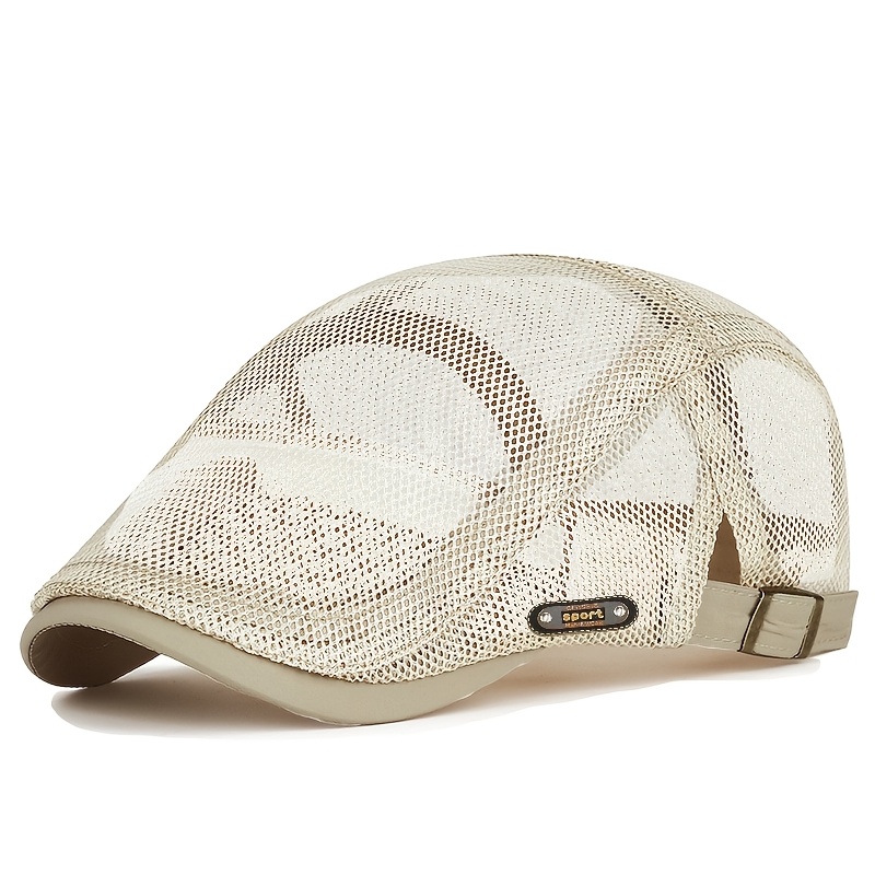 Summer Unisex Slim Casual Beret, Breathable Newsboy Hat, Sun Hat