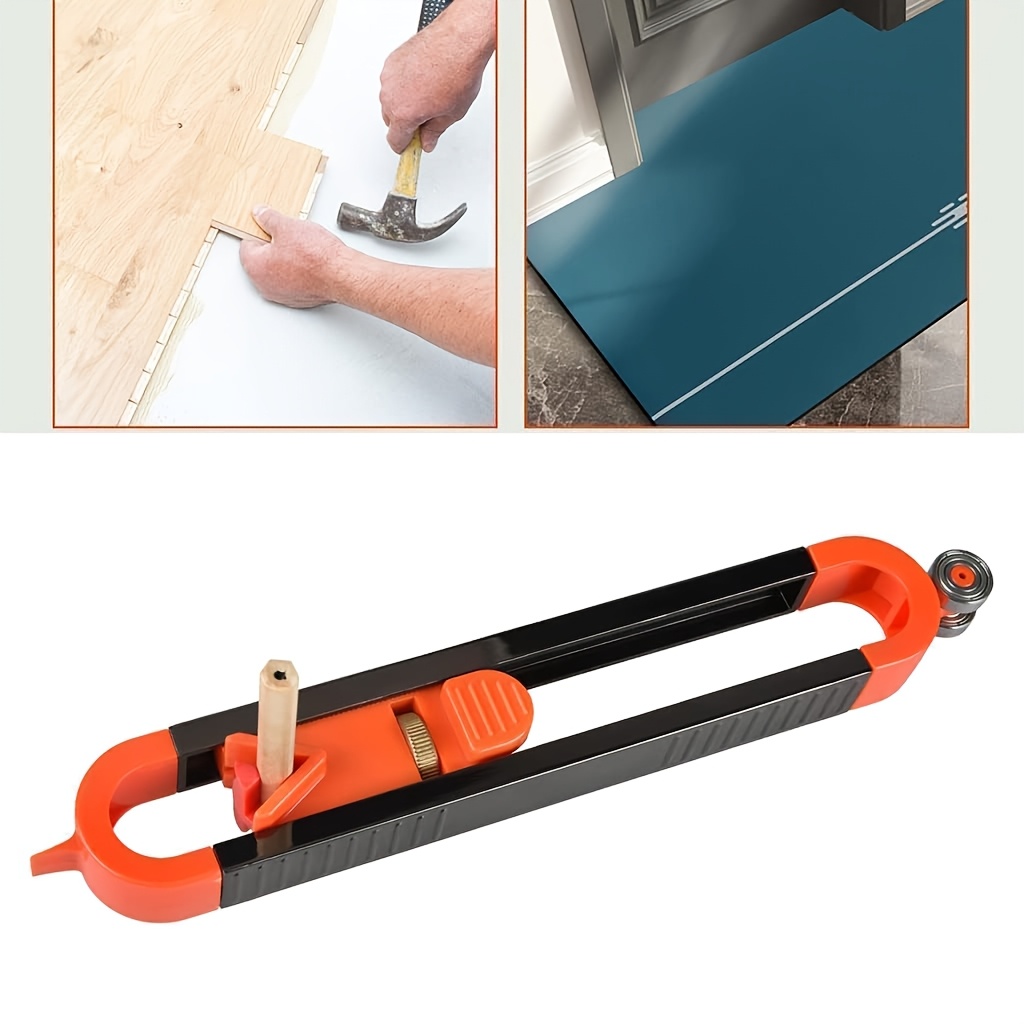 Precise Contour Scribe Tool For Pencil - Woodworking Edge Corner Measuring Profile Duplicator