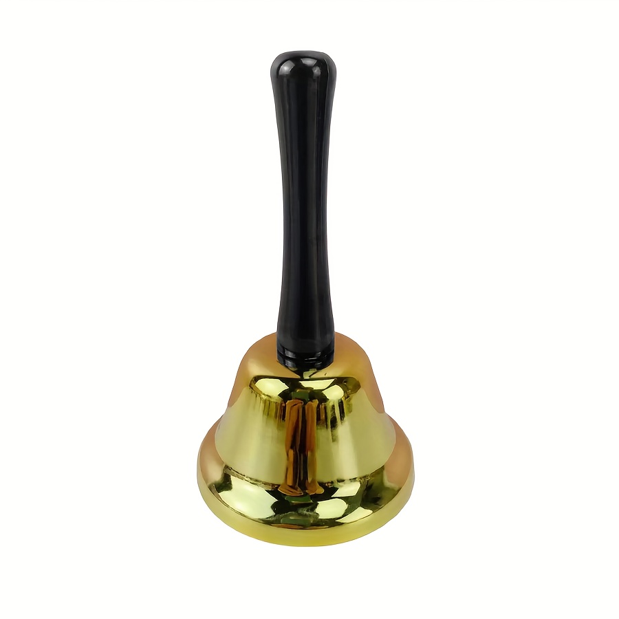 TEMU 1/2pcs Classic - Golden Or Silver, Durable And Loud, Suitable For Service And Call Bells For Weddings, Classrooms, Parties And Christmas