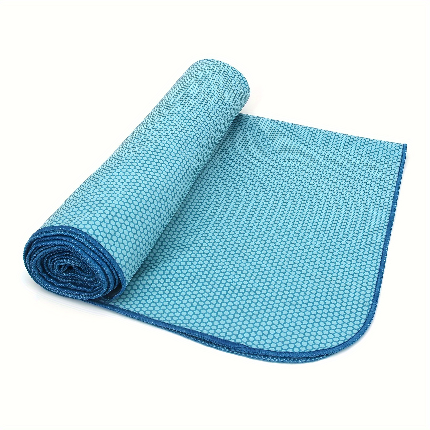 Yoga Mat Towel Soft Non slip Sweat absorbent Pilates Towel - Temu