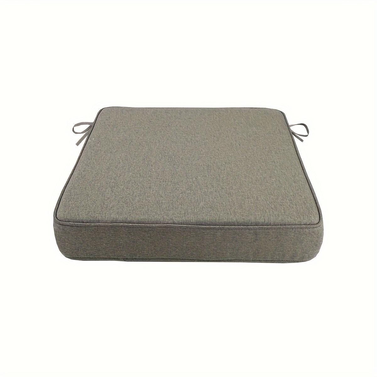 TEMU 1pc Patio Chair Cushion Seat Cushions Outdoor/indoor Comfortable Square Dining Chair Pads With Zipper Chair Pad