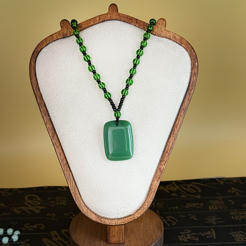 Natural Stone Pendant in Retro Ethnic Style
