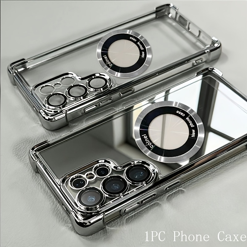 TEMU Phone Case - Magnetic Shockproof Case For Galaxy S26 Fe/ S25 Fe/ S24/ S23/ S22 Ultra