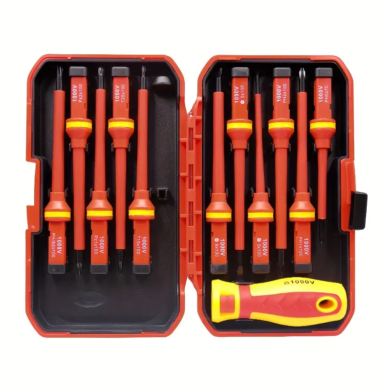 12pcs screwdriver set with phillips and slotted bits Product details 4