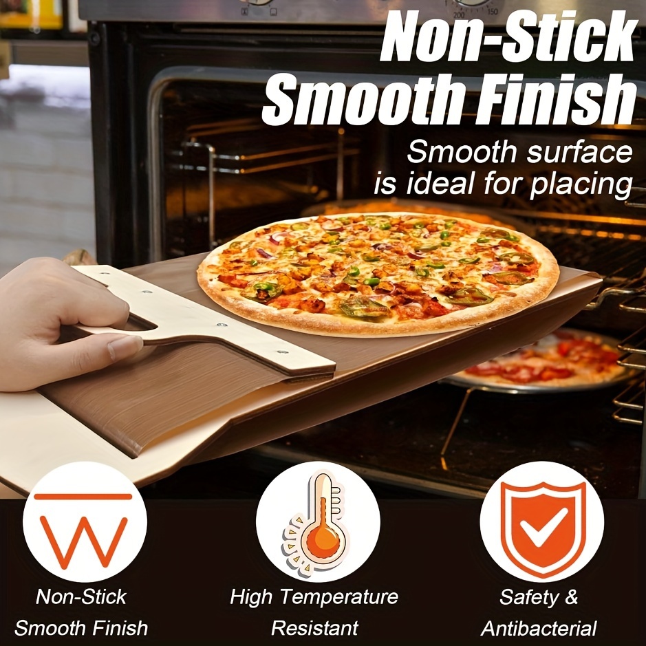 Non Stick Sliding Pizza Peel, Pizza Transfer Board, Kitchen Baking
