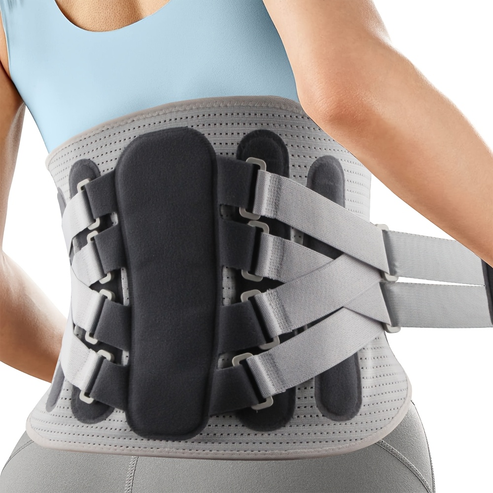 1pc Back Brace for Women Men with Ergonomic Curved Spine Support, Back  Brace for Lower Back support, Work, Heavy Lifting