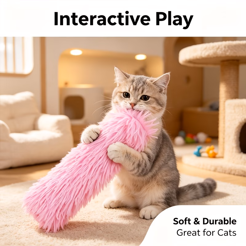 1 random color 1pc plush bear 1pc comfortable small pet sleeping pad suitable for cats and dogs year round pet sleeping pillow suitable for cats deep sleep cat supplies cat head pillow dog sleeping pad Product details 0