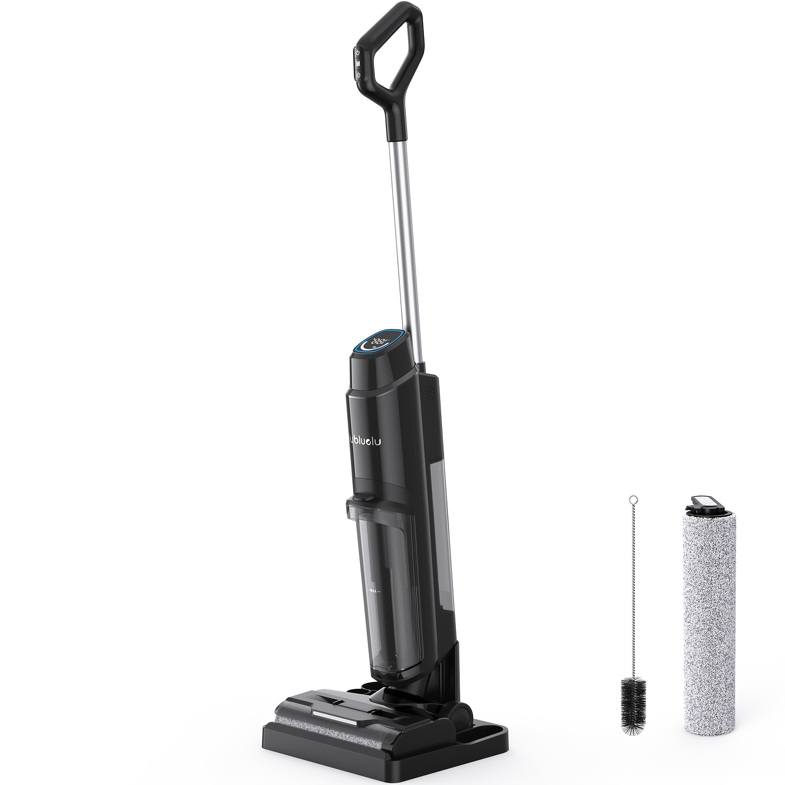 Image of Lubluelu 3-in-1 Cordless Wet Dry Vacuum Cleaner And Mop Combo, 36000pa Vacuum , Self-cleaning With 1 Click, Hepa Filtered, Reminder, 6mm Edge Cleaning, For Pet Hair, Carpets, Home Cleaning
