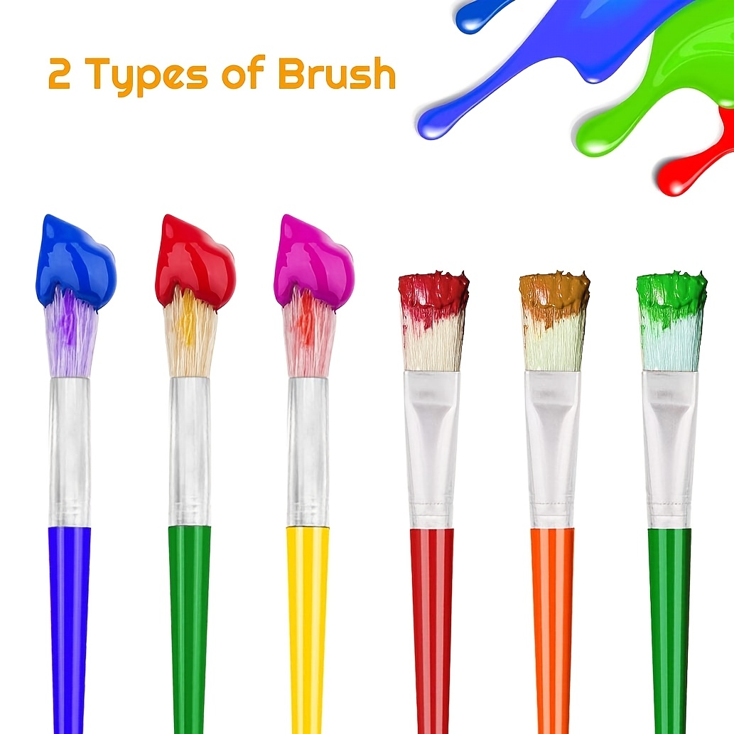 10pcs Multi-Functional Paint Brushes for Beginners