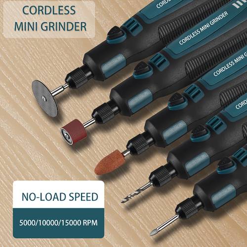 mini máquina eléctrica usb para pulir, lijar y taladrar velocidades ajustables y bolígrafo recargable para diy, joyería, grabado y taladro - compatible con vidrio, madera, plástico (usb, sin necesidad de corriente) - ideal
