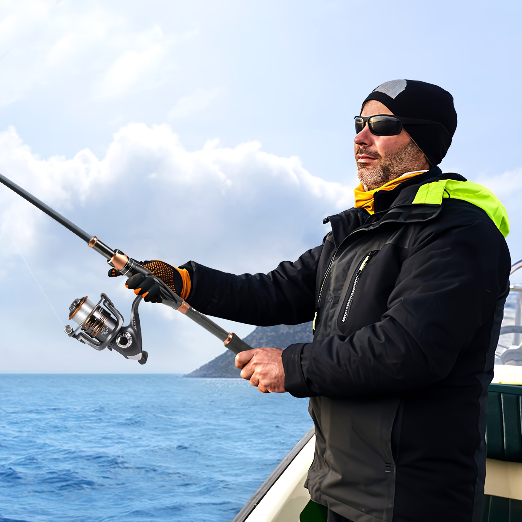 Premium Carbon Matrix Telescopic Fishing Rod and Reel Combo