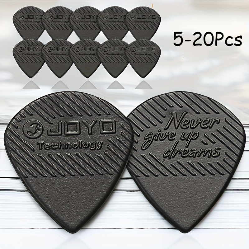 

JOYO 5-20pcs Lot de Médiators de Guitare, Antidérapants 1.4mm d'Épaisseur, Matériau Plastique de Qualité Supérieure, Accessoire de Musique pour Guitares Acoustiques et Électriques