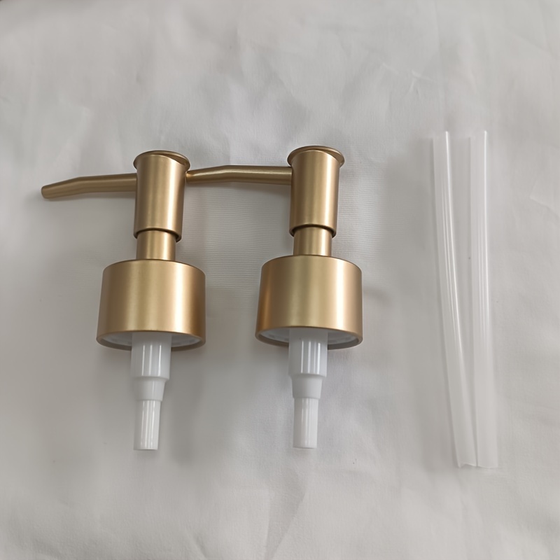 

2pcs Plastic Soap Dispenser Pump , Universal Fit, For Hand Soap And Lotion Bottles