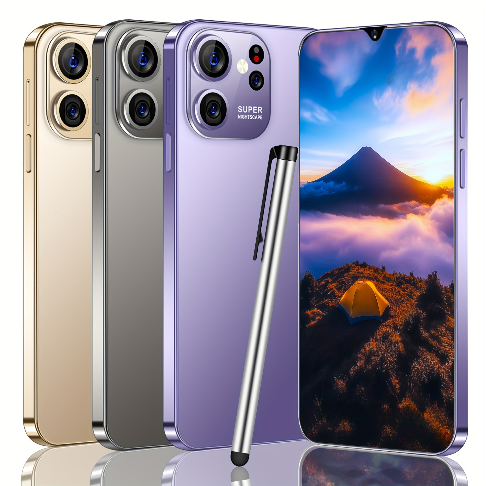 unlocked cell phone smartphone full hd+ display 8gb 256gb