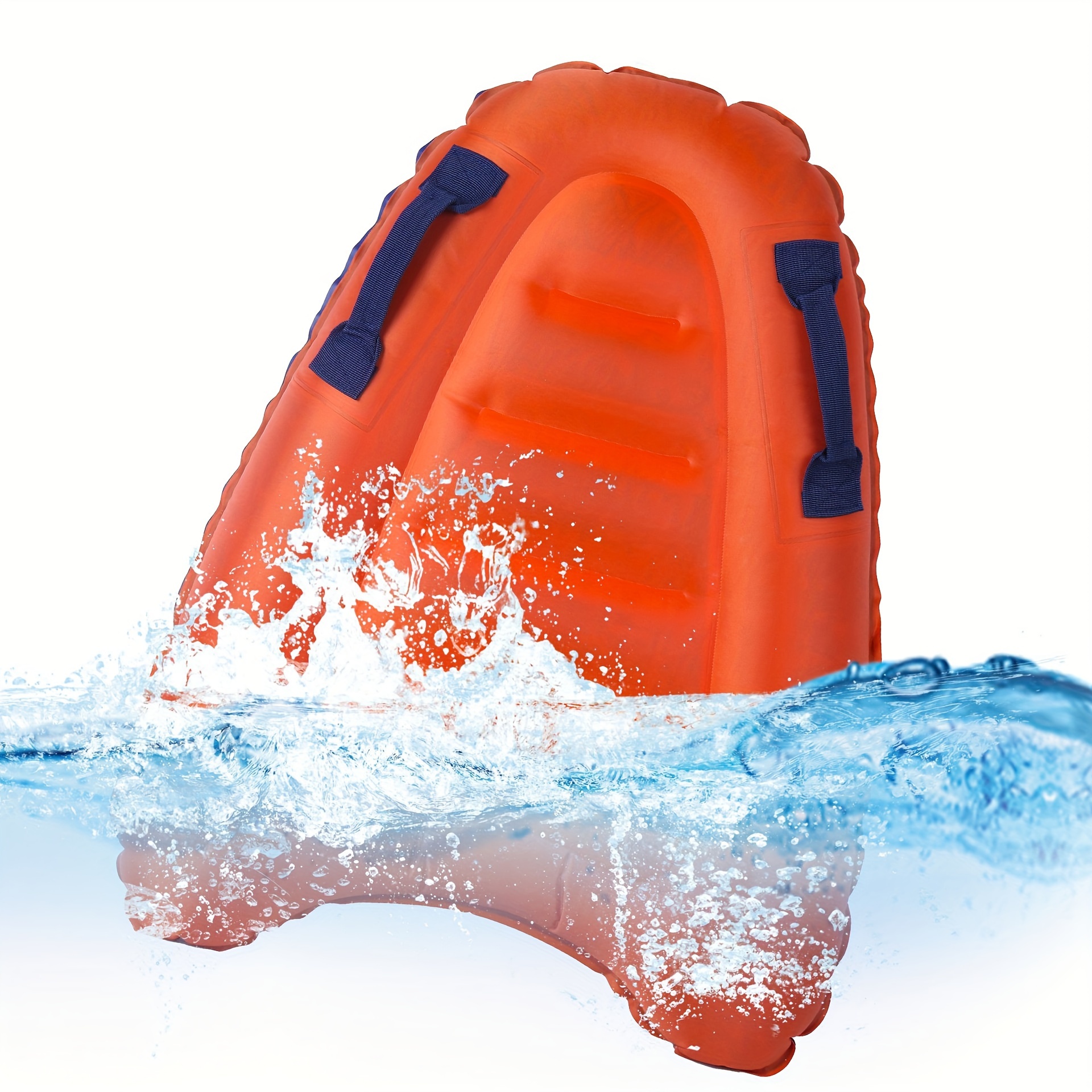 Bodyboard Gonflable Enfant Hillylolly - 110x48cm - PVC Résistant - Pour Piscine, Plage - À Partir De 6 Ans