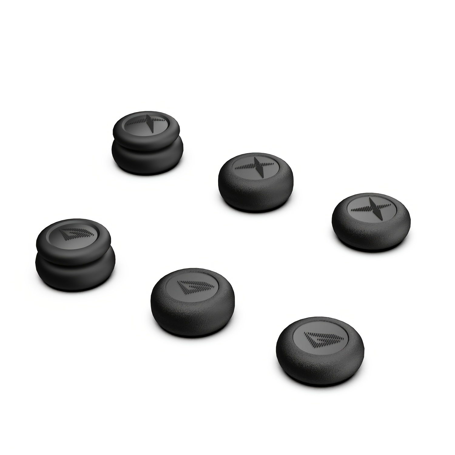 TEMU Joystick Thumb Grip Caps For Rog X, Controller, & Steam Controller, Anti-slip Silicone Thumbstick Covers, Gamepad Thumb Grips, 3 , 3 Pairs