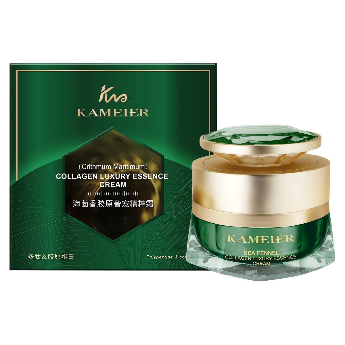Sea Fennel Collagen Cream 30g, Firming, Moisturizing, With Hyaluronic Acid And Glycerin, Leaves Skin Hydrated And Smooth, Suitable For Types, St.
