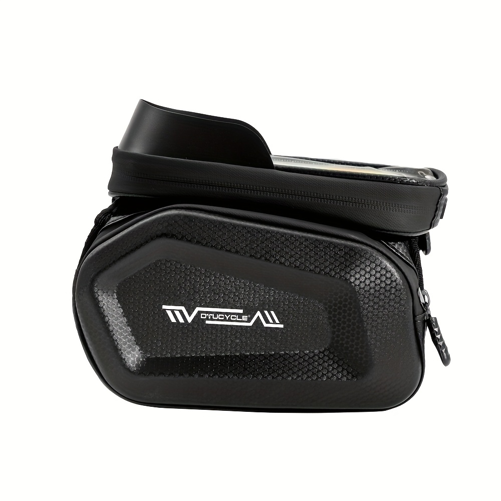 TEMU New Outdoor Cycling Multifunctional Touchscreen Bike Phone Bag For Top Tube And Front Beam