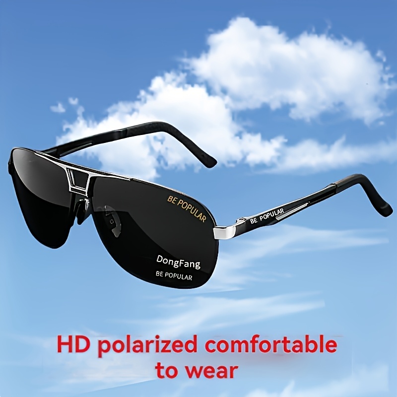 1pc Fashion Men's Glasses - , Wide Frame (>139mm), Black, Patterned, Abs Lens & Iron Alloy Frame, Includes Glasses Case, Suitable For And Driving, Durable Eyewear