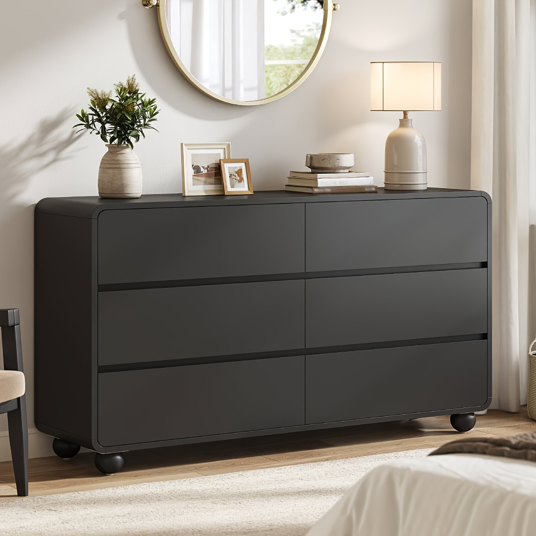 black and blue dress white and gold worn black tall dresser – Lauren Liess main image 1