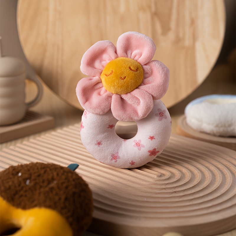 Plush Baby Soft Rattle Toys