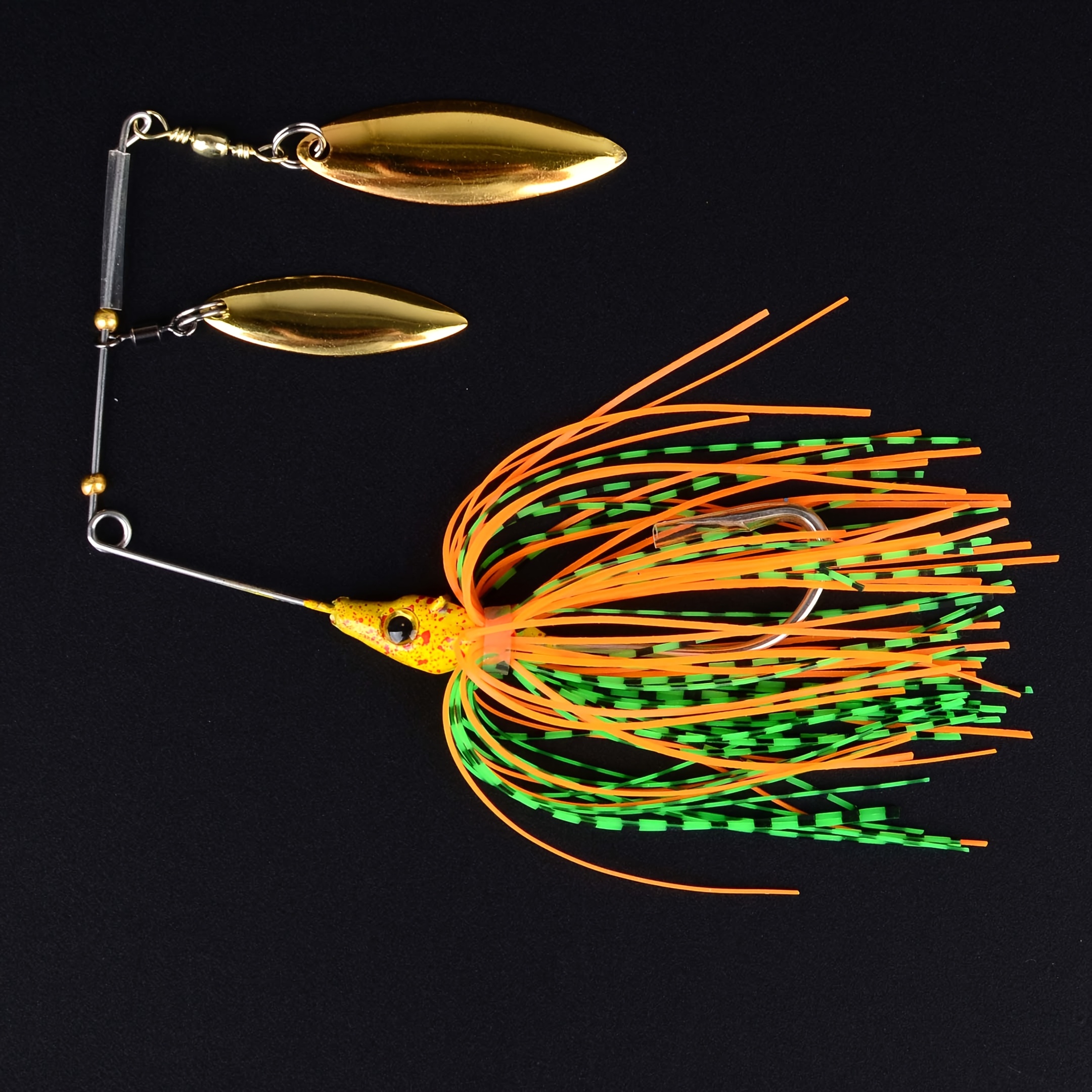 Image of 1pc Fishing Lure Lures Spinners Spoon Bait For Pike Peche Tackle All Artificial Baits Metal Sequins Spinnerbait