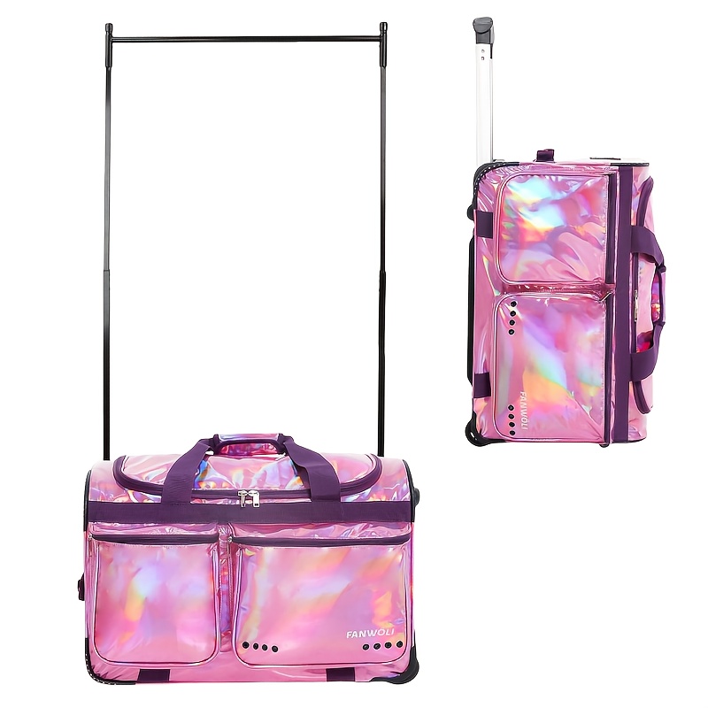iridescent dance bag garment rack soft polyurethane pu Temu Canada